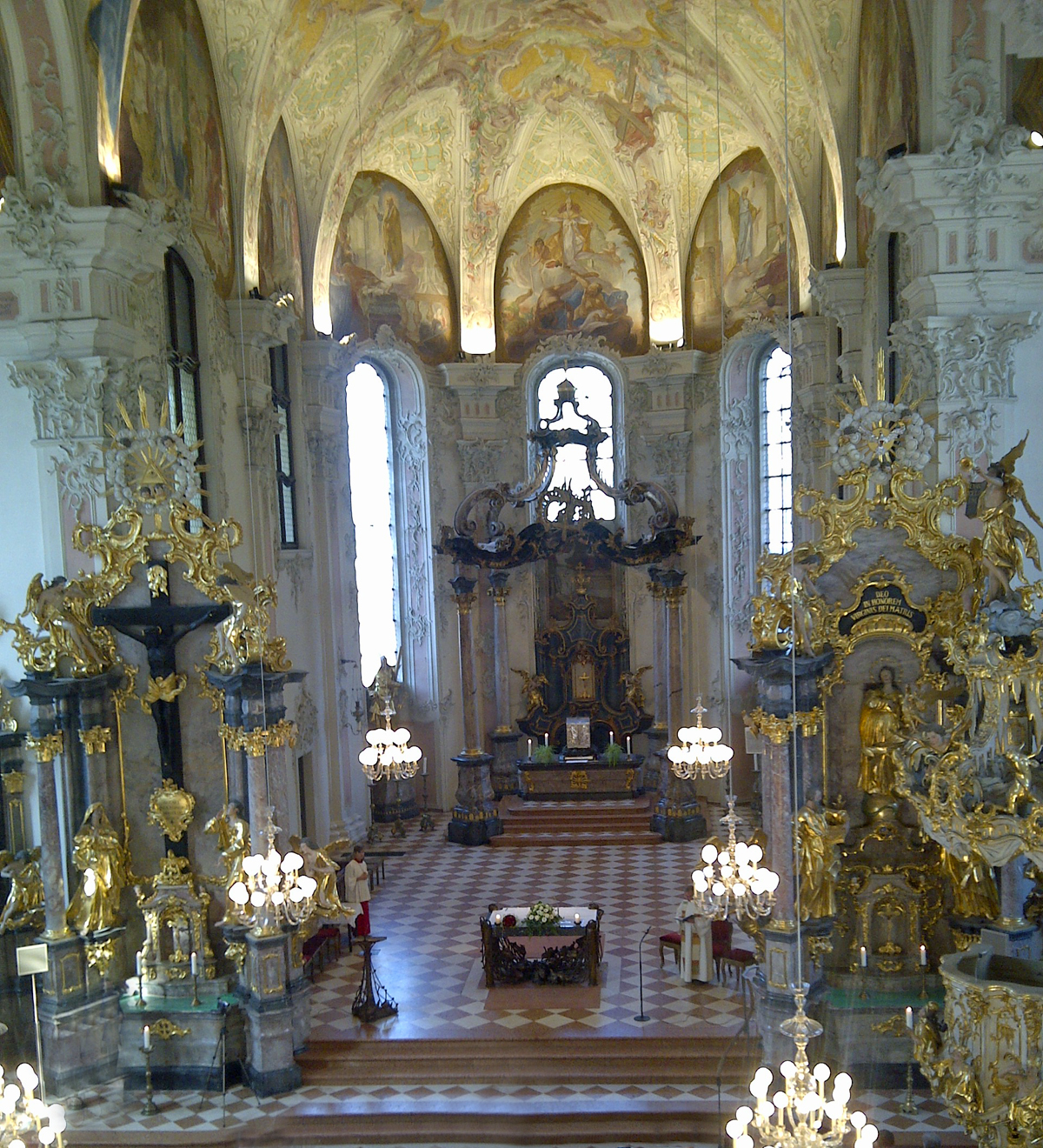 Blick von der Orgel (c) PetersChor