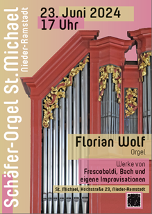 Orgelkonzert Florian Wolf