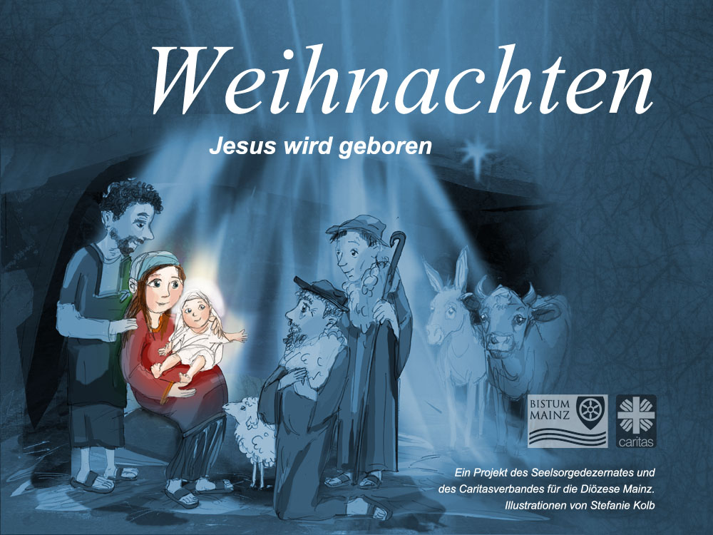 Zum Bilderbuch Weihnachten (c) Bistum Mainz/Stefanie Kolb